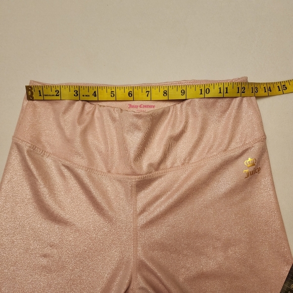 Juicy Couture Pink Shimmery Leggings - Picture 5 of 7